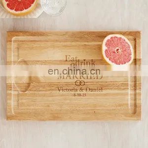 Cheap Price China Factory Custom Chopping Block Kitchen Bamboo Cutting Board thumbnail-2