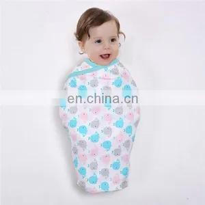 Fashion Cheap Muslin Baby Swaddle Blankets With LOGO Wholesale Infant Kids Newborn Soft Bamboo Cotton Swaddle Baby Wrap thumbnail-5