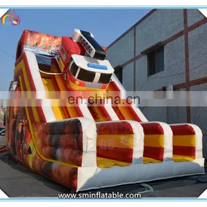 New Design Inflatable Car Slide for Kids,cartoon Car Inflatable Climbing Slide,giant Inflatable Slide for Sale thumbnail-1