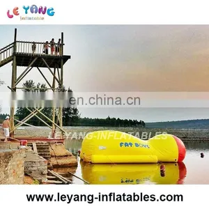 0.9mm PVC Tarpaulin Inflatable Water Jump Catapult For Water Park thumbnail-2