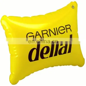 Yellow Inflatable Leisure Pillow thumbnail-1
