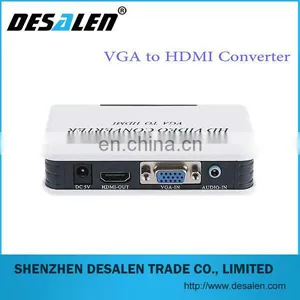 Vga 2 Hdmi Converter Hdmi to Vga Converter With Audio thumbnail-1