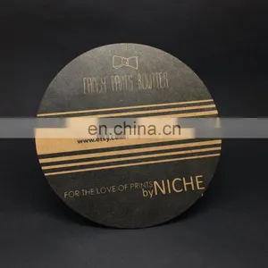 Handmade Pants Leather Patch Label Design Color Garment Jeans Kraft Paper Label thumbnail-5