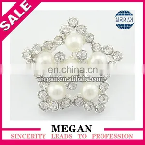 Rhinestone Buttons With Shank for Star Center Embellishment thumbnail-1