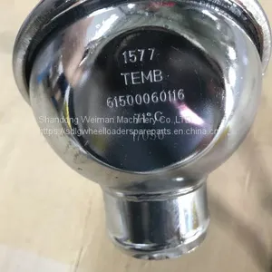 Original SDLG Wheel Loader Spare Parts 4110000556085 THERMOSTAT for LG968 thumbnail-2