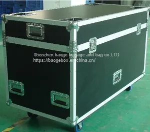 Outdoor Storage Traktor S8 Flight Case Led Aluminum Flight Tv Case thumbnail-1