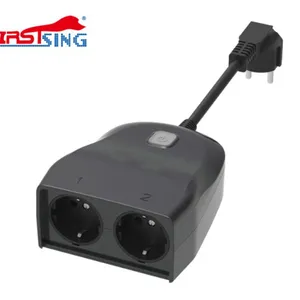 Firstsing Home Appliances Mobile Phone App Remote Control EU Standard Outdoor WiFi Smart Plug Socket thumbnail-1