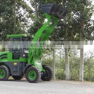 1.2ton 4 Wheel Drive,12-6.5 Tire Small Hydraulic Wheel Loader thumbnail-4