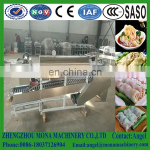 Chinese Snack Steamed Cold Rice Noodles Making Machine Tamales Machine thumbnail-5