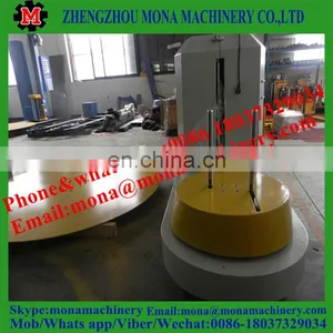 Cylindrical Stretch Film Wrapping Packaging Machine/Airport Special Luggage Wrapper/Plastic Film Wrapping Machine thumbnail-6