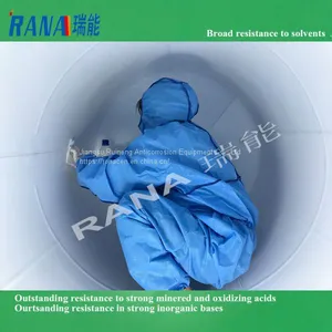 ISO Manufacturer Sell Durable 25 Cubic Anticorrosive Equipment With Long Service Life 15-20 Years Industrial Chemical Tank thumbnail-1