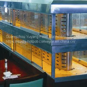 Sushi Conveyor Belt System Food Delivery System Sushi Belt - Manufacturer: Michaeldeng@gdyuyang.com thumbnail-3