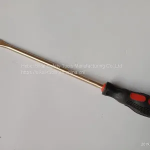 AlCu Non Sparking Tools Slotted Screwdriver Flat Screwdriver thumbnail-2