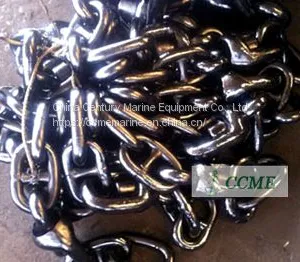 Marine Stud and Studless Link Anchor Chain Mooring Chain thumbnail-2