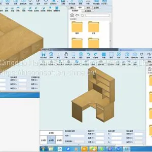 Haixun Furniture Design System Real-time Update of Dual-core Database CAD Import and Export thumbnail-2