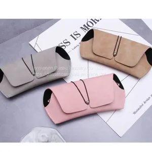 Graceful and Elegant Leather Glasses Holder; Simple, Creative and Personalized Soft Case thumbnail-5