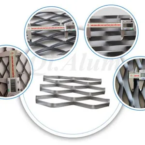 China Manufacturer SDF Coating Hexagonal Hole Perforated Metal Mesh thumbnail-5