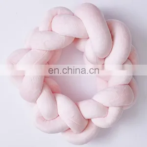 NEW FASHION ROUND Braid Yarn Knitted Knot Ball Plush Throw Pillow - Home Office Sofa Decor thumbnail-6