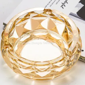 China Supplier Smoking Glass Ashtray for Home /hotel thumbnail-4