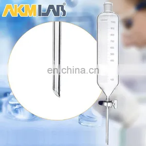 AKM LAB Glass Cylinder Shape Separating Funnel With Graduation thumbnail-5