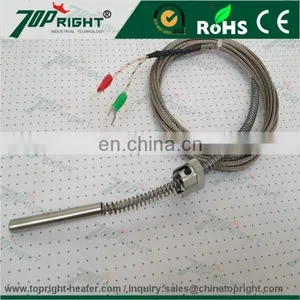 High Temperature 1200 Degree K Type Thermocouple 16*600mm thumbnail-3