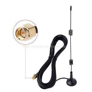 700-2700MHz 3G Wifi Aerial 4G LTE Sucker Magnet Base Antenna thumbnail-1
