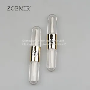Zoemir Clear Custom Empty Double Tube Lip Gloss Tube thumbnail-2