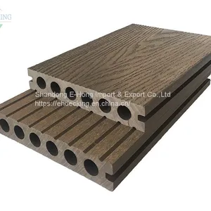 3D Embossing EHC140H24 WPC Wall Panel Wholesale Wpc Decking Factory thumbnail-2