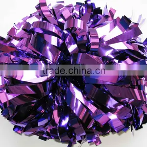 Purple Metallic Pom Pom thumbnail-1