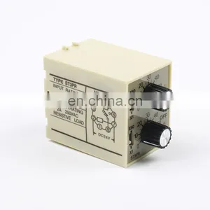 ST3PR Electrical Time Relay Counter Relays Knob Timer Relay With Socket Base Programme Twin Timer thumbnail-1