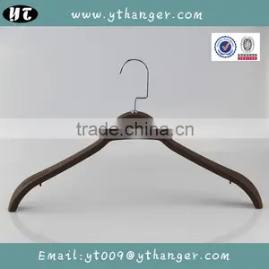 HA6970 Fashionable Purple Rubber Coating Custom Branded Coat Hanger Supplier's Choice thumbnail-5