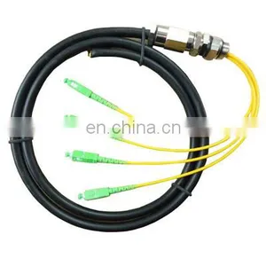 Optic Fiber Pre-terminated Waterproof Pigtail Cable, 4 Core Waterproof Fiber Pigtail thumbnail-2