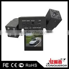 Dual Camera WHD-696 Car Dvr With Gps Function thumbnail-1
