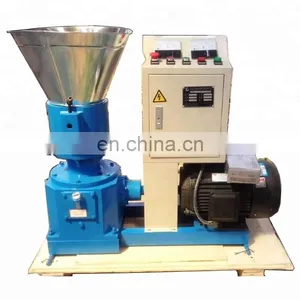 Trade Assurance Diesel Chicken Flat Die Feed Mill Pellet Press Machine thumbnail-1