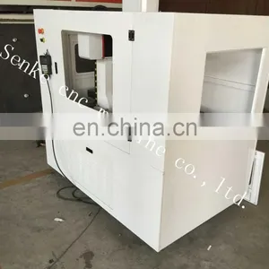 SKM-4040 Small Metal Cnc Router Coin Engraving Machine With Dust Cover thumbnail-2