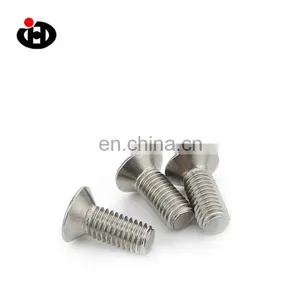 China Sell High Quality ISO9001 Stainless Steel Cross Countersunk Head DIN965 Machine Screws thumbnail-3
