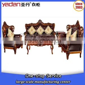 Buy Sofa Set Online, Fair Price Sofa Set, 3 Seater Wooden Sofa Set thumbnail-5