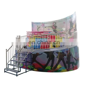 16 Seats Used Amusement Park Theme Park Kids Turntable Ride Mini Disco Tagada thumbnail-1