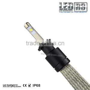 2016 New Products Led Car Light r3 h1 H3 H7 H4 High Low Beam 40w 4800lm Led Headlight Kit thumbnail-3