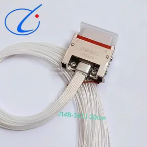 J14B Series Rectangular Connector Plug Socket J14B-34TK-20CM J14B-34ZJ-20CM thumbnail-5