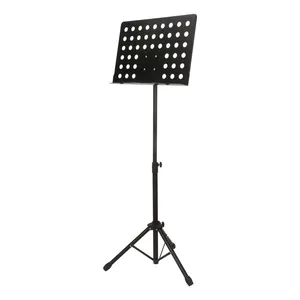 P-05 Musical Instruments Accessories Professional Music Stand Iron Adjustable Height Stable High Quality Steel Music Stand thumbnail-1