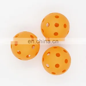 75mm Pickball 26 Hole PE Material Pickball Practice Hole Ball USAPA thumbnail-1