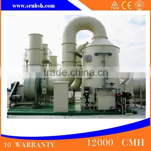Eco Friendly Scrubber System FRP Purification Tower Tail Gas Absorption Tower Environment Protection Tower thumbnail-1