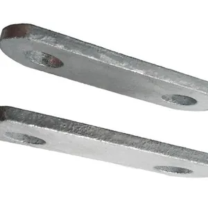 Hot Dip Galvanized Parallel Hanging Plate P-12 P-7 Double Eye Connection Cable Power Fittings thumbnail-1