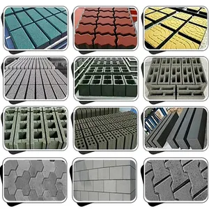 Load-bearing Bricks Machine Construction Field Cement Concrete Hollow Block Clay Brick Making Machine thumbnail-2