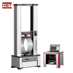HGW-200E 200kn Computer Electronic PVC Plastic Pipe Ring Stiffness Deformation Loop Testing Machine thumbnail-1