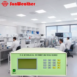 PC-4C Automatic Weather Station With Data Logger | Environmental Monitoring System thumbnail-1