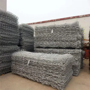 Galvanized Steel Gabion Box 2.7mm Wire Gauge With Hexagonal Mesh 60*80mm thumbnail-2