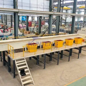 Large Dustbin for Sorting Table With Scrapshoot Hole Waste Segregation Machine Sorting Line thumbnail-2