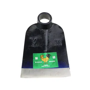 Heavy Duty Agricultural Hoe Made of Rail Steel for Farm Soil Digging and Crop Field Work thumbnail-1